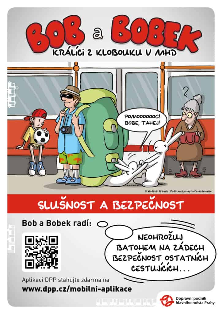 Bob a Bobek Dopravní podnik Praha