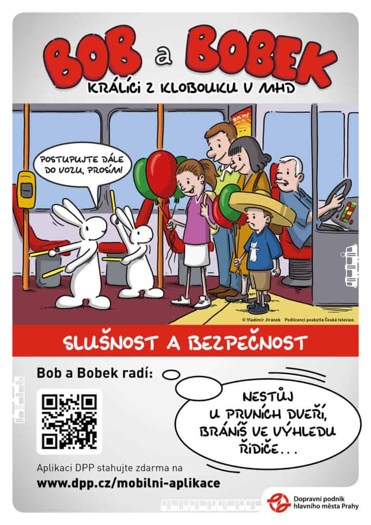 Bob a Bobek Dopravní podnik Praha